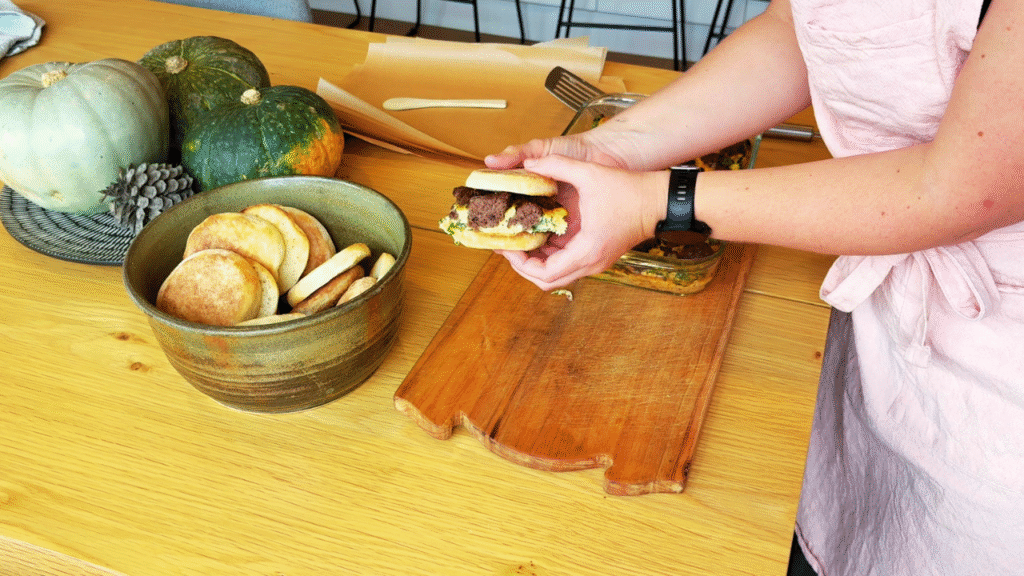 sausage and egg muffin meal prep