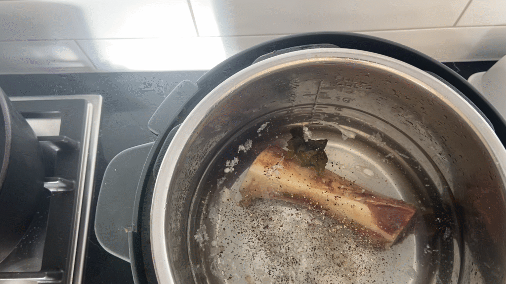 bone broth cooking for postpartum meals for breastfeeding moms