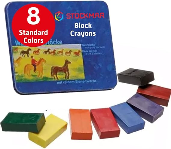 Beeswax Crayons (Toddler Size)