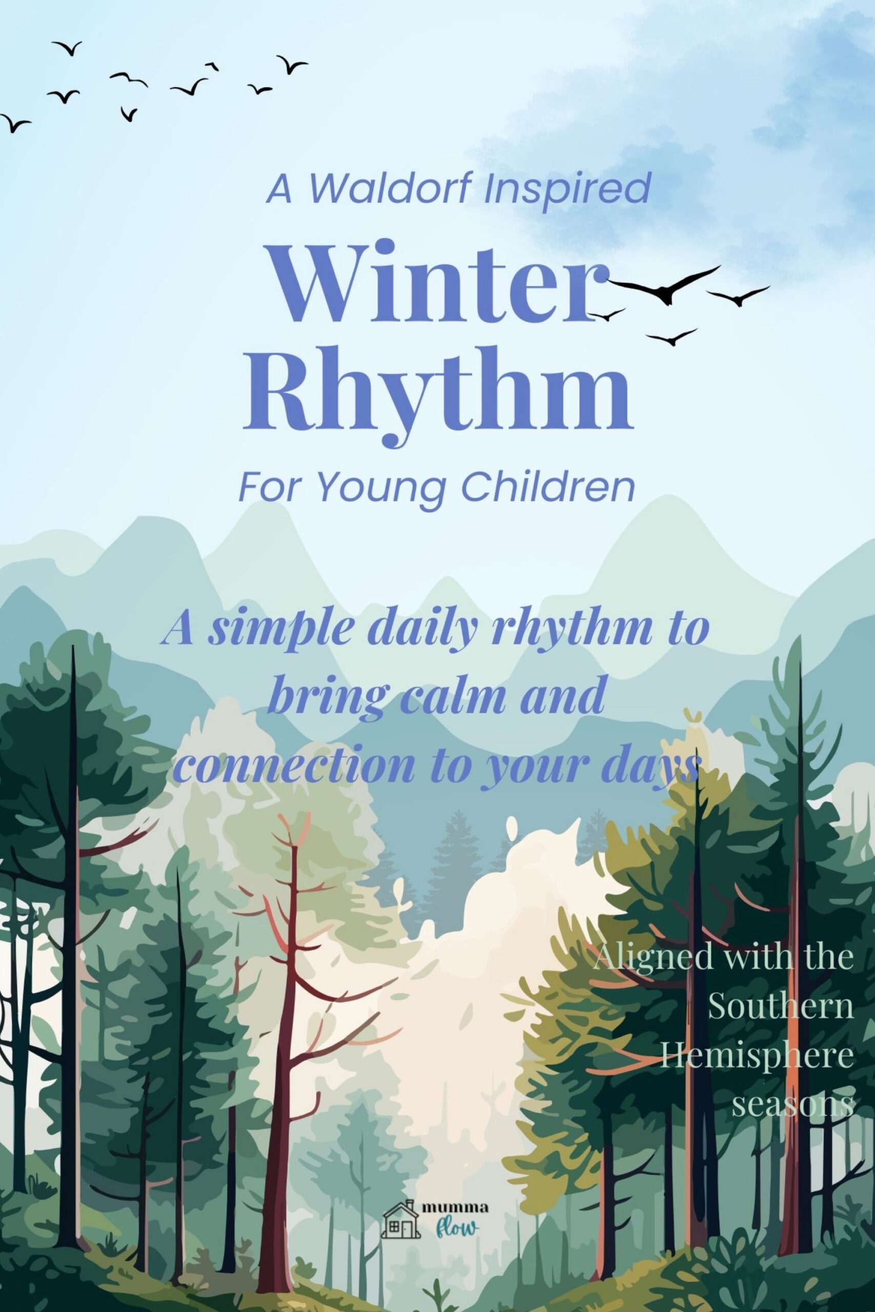 Winter Rhythm for Preschoolers printable curriculum by MummaFlow