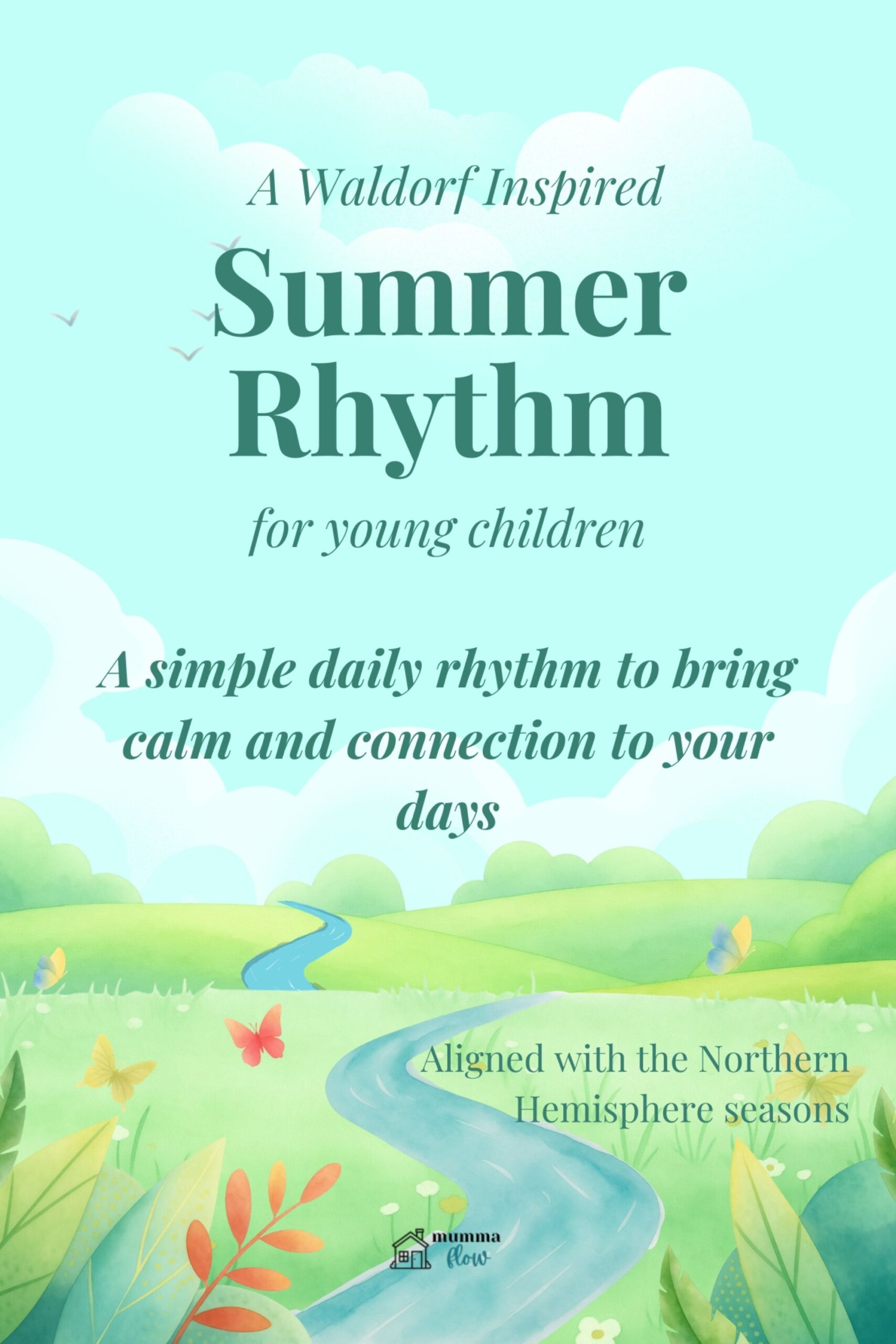 Summer Rhythm for Preschoolers printable curriculum by MummaFlow